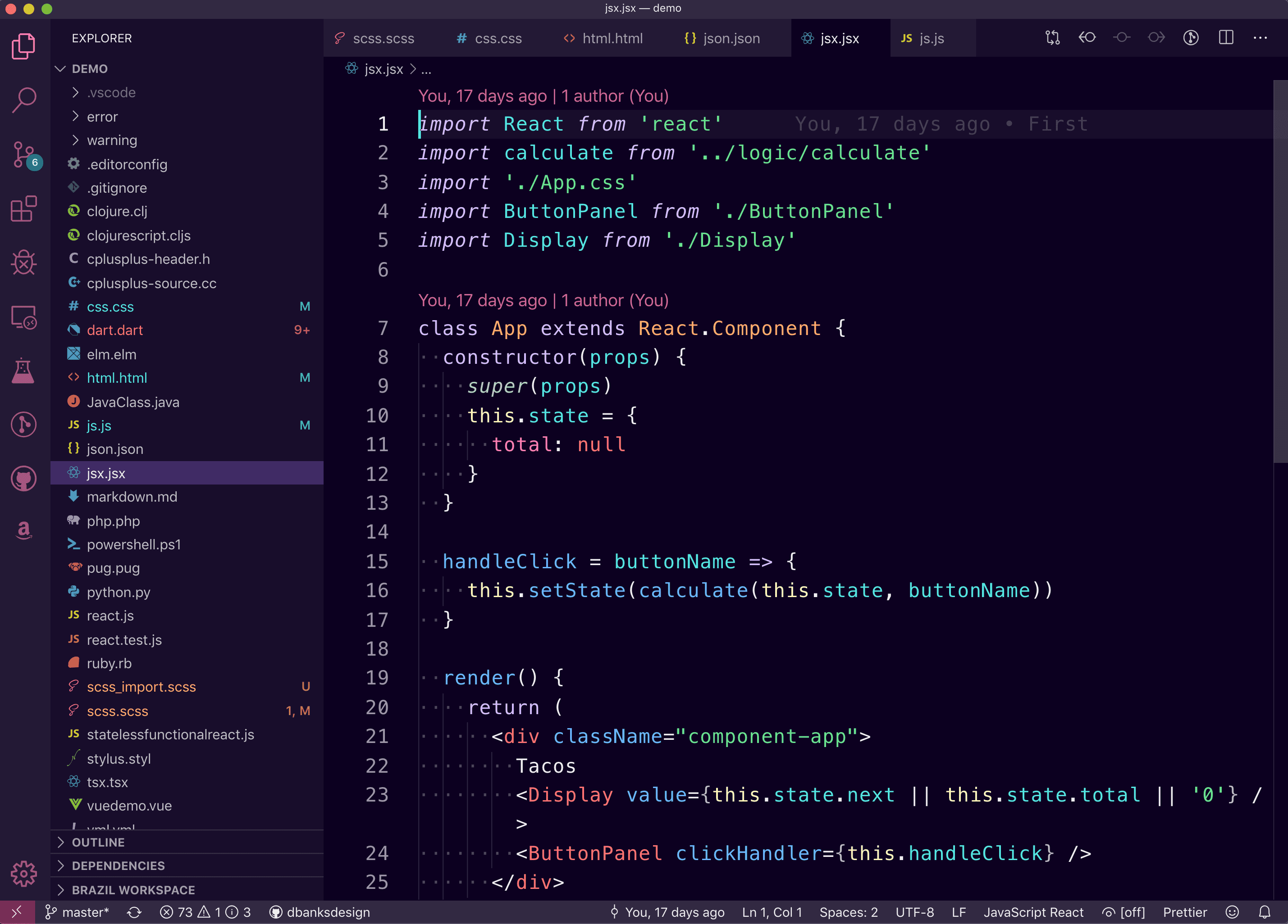 Building a Visual Studio Code Theme with Style Dictionary | dbanksdesign